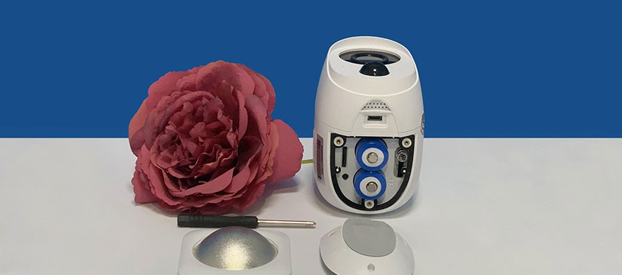 Camera VP-B7300PIR dùng pin sạc